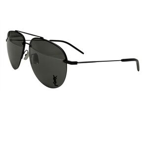 YSL Saint Laurent Classic 11/F M 005 6313 145 semi half rim aviator sunglasses